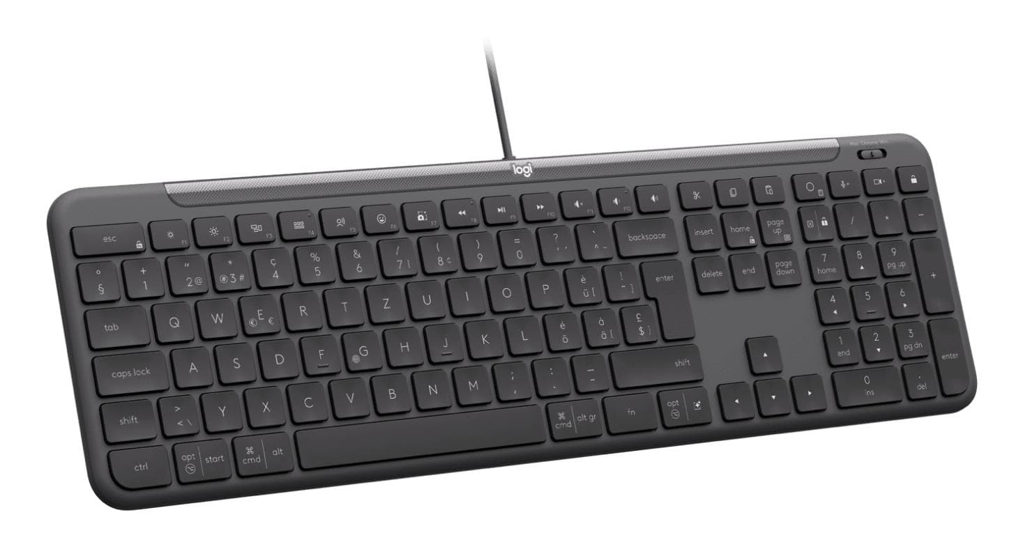 Logitech K620 USB klaviatuur - kompaktne ja ergonomiline