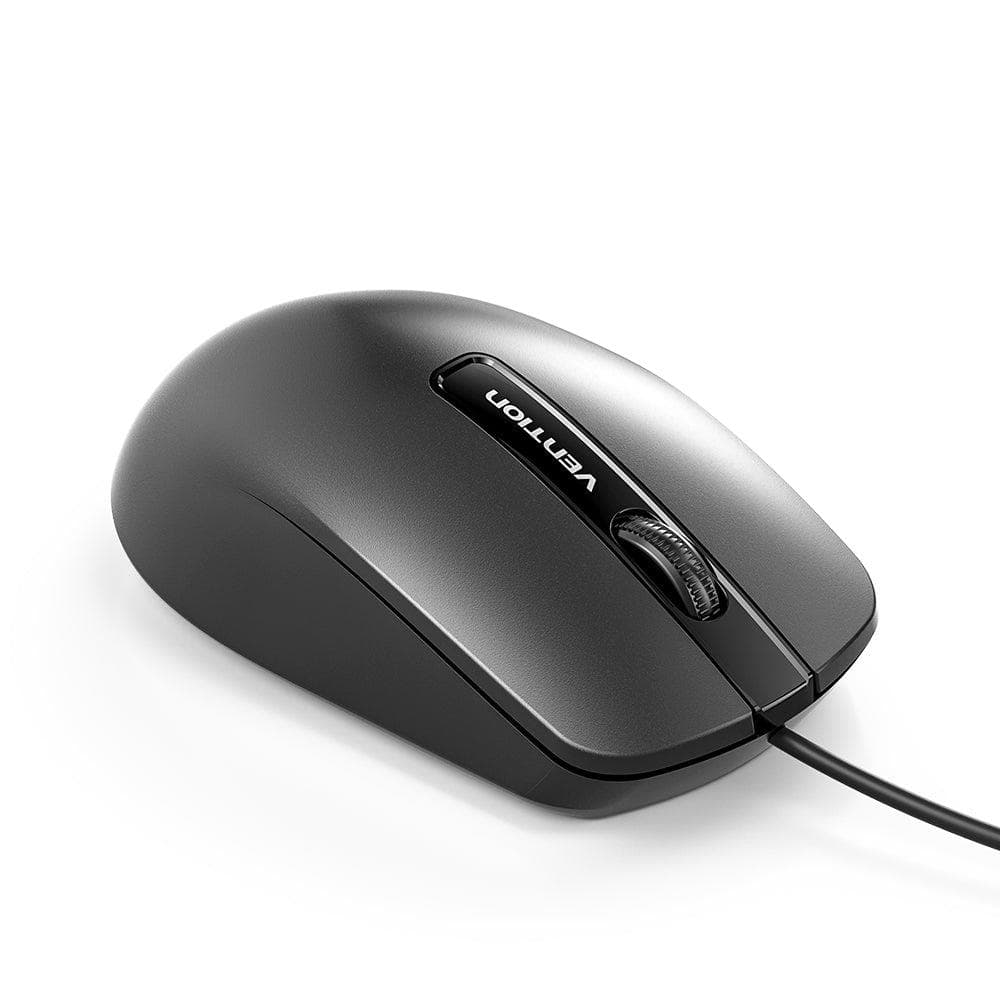Vention KTABG juhtmega optiline hiir, 1200 DPI, must