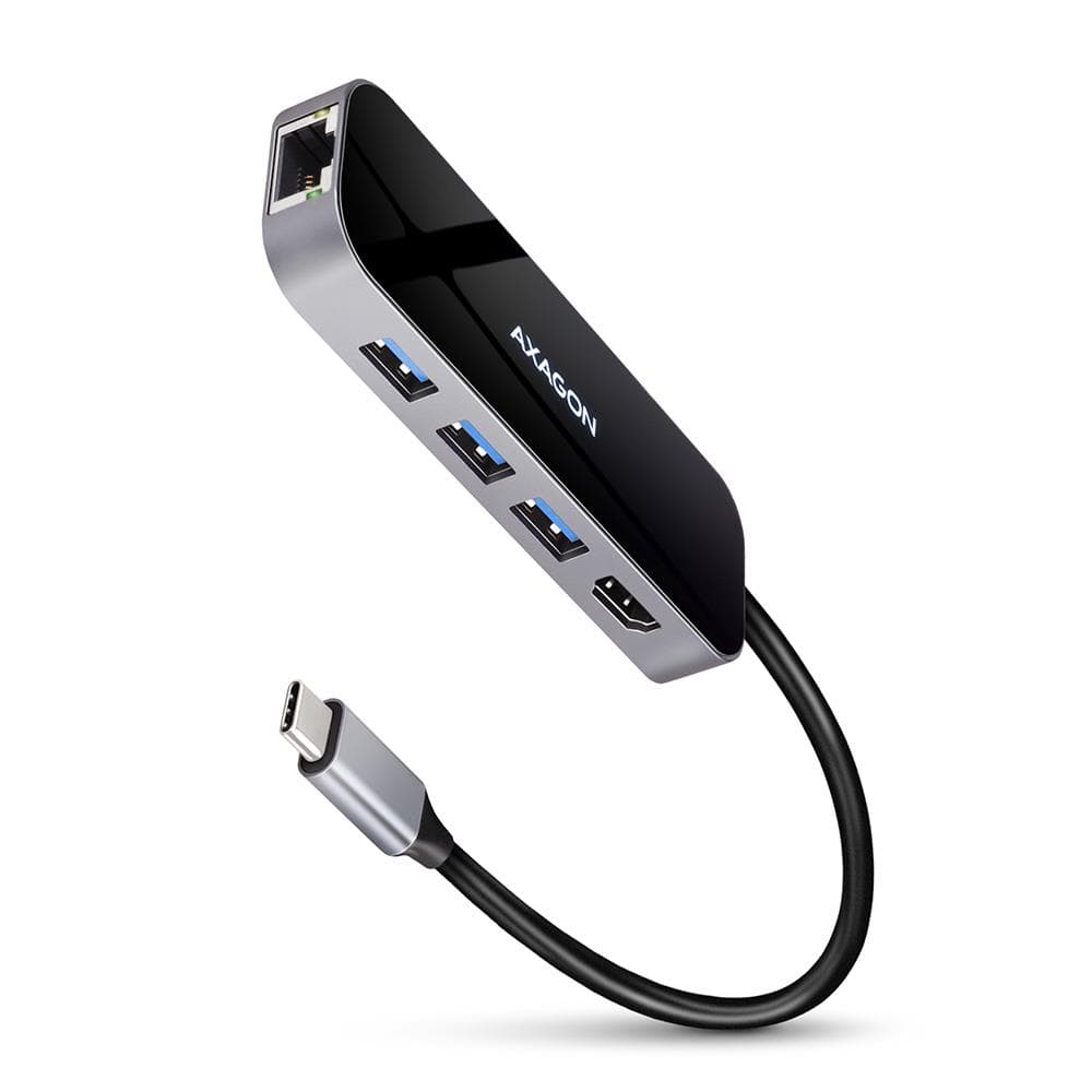 AXAGON HMC-6GL USB-C Hub 6-in-1 with HDMI and LAN