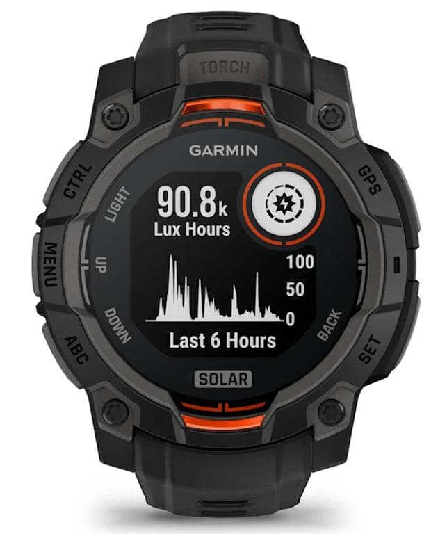 Garmin Instinct 3 Solar Black smartwatch