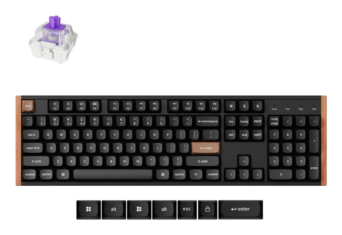 Keychron K10 HE Special Edition Black Wireless Keyboard