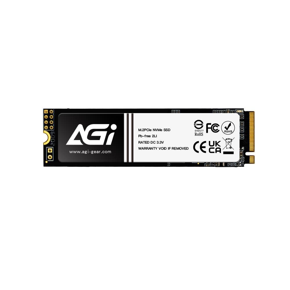 AGI 512GB M.2 NVMe SSD (PCIe 3.0)