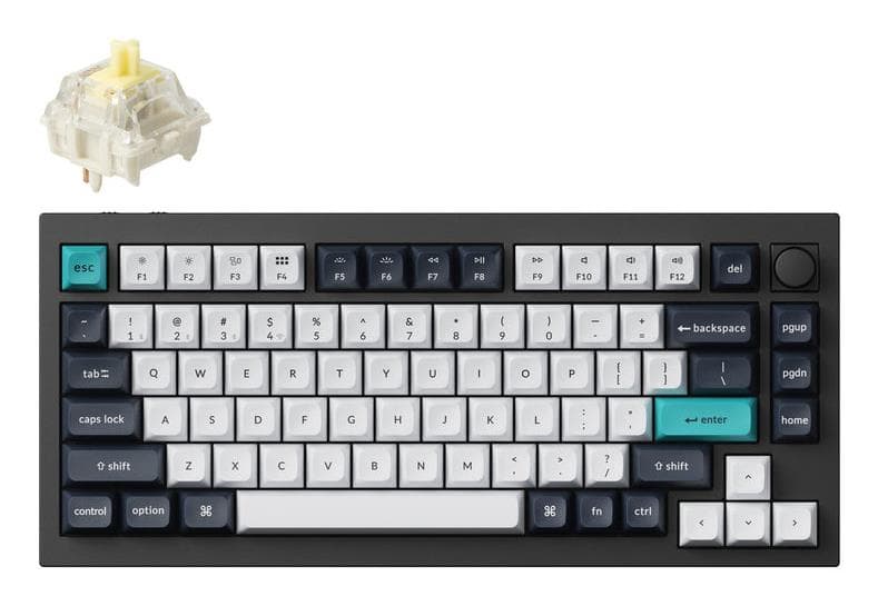 Keychron Q1 Max RGB Mechanical Wireless Keyboard Black