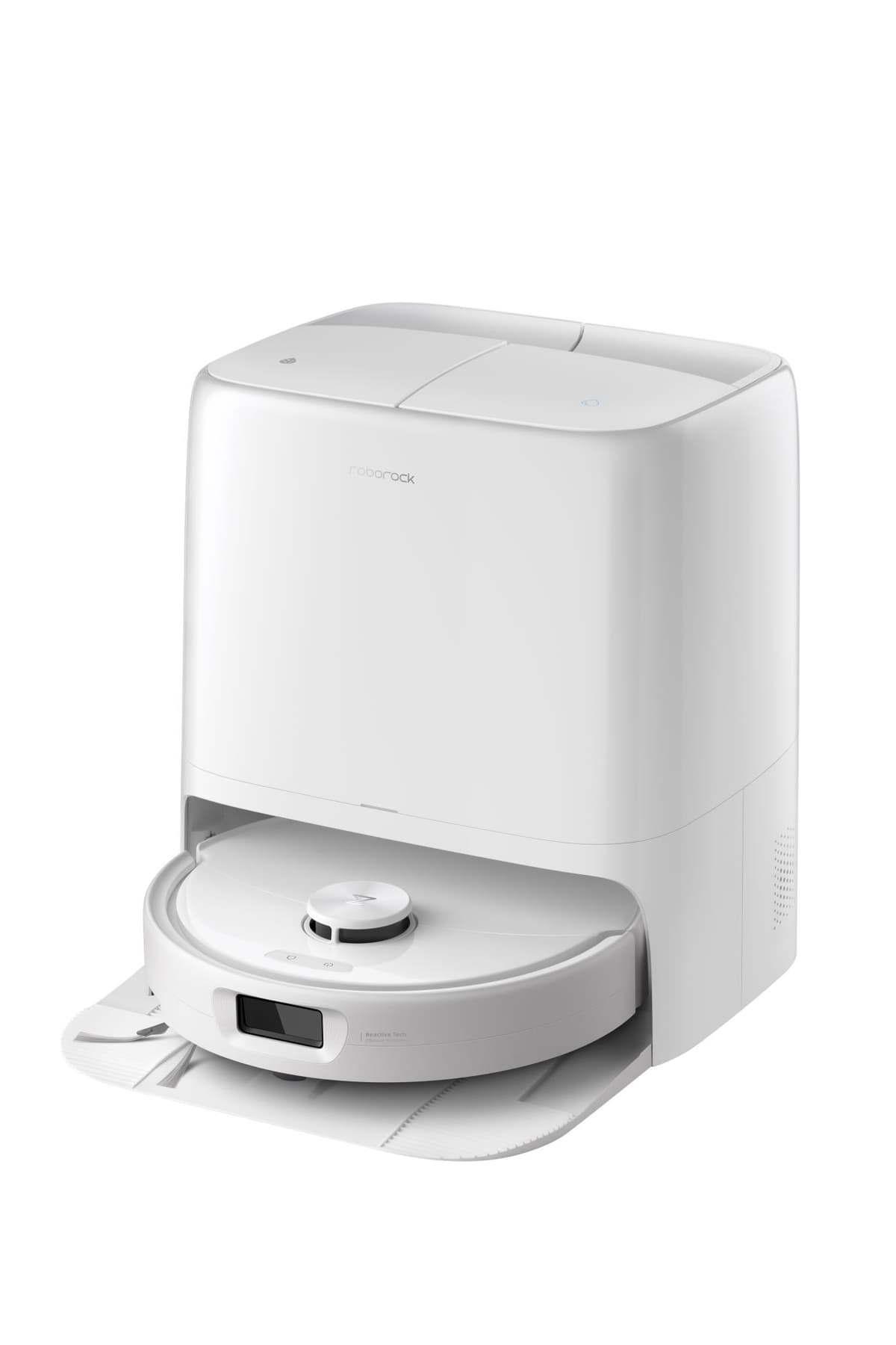 Roborock Qrevo 2 Pro white robot vacuum cleaner with mopping