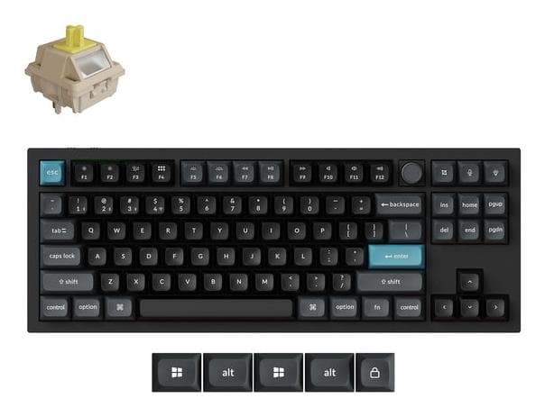 Беспроводная механическая клавиатура Keychron Q3 Ultra черная