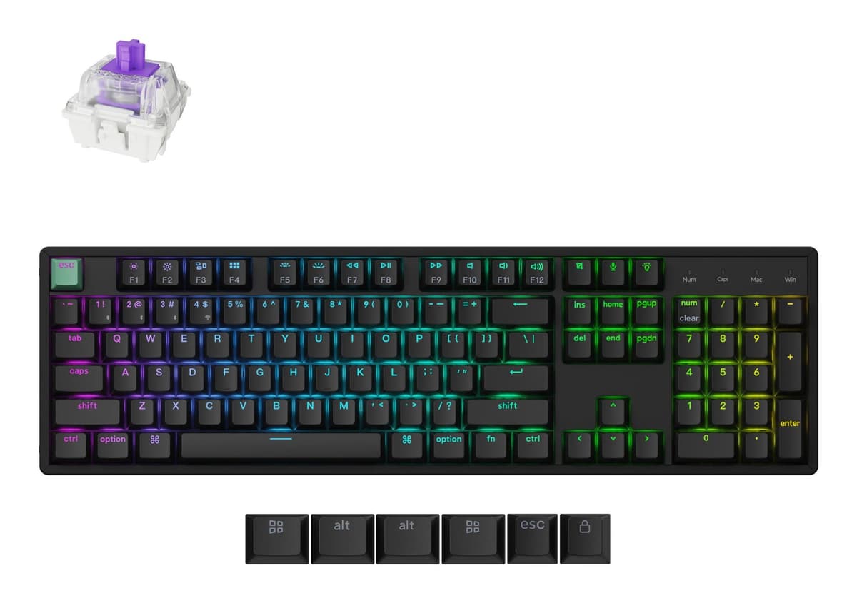Keychron K10H беспроводная механическая клавиатура с RGB