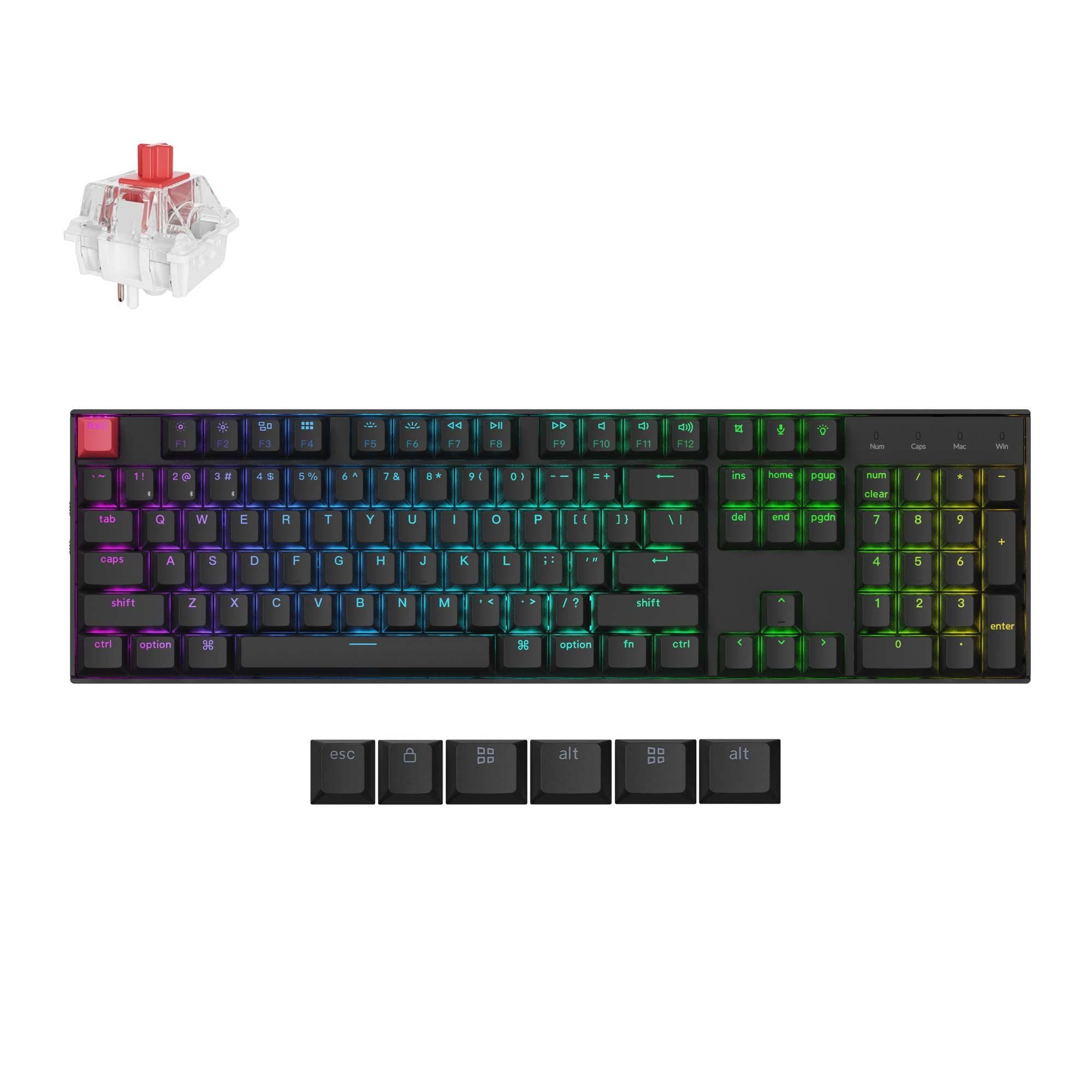 Keychron K10X RGB mehaaniline juhtmevaba klaviatuur