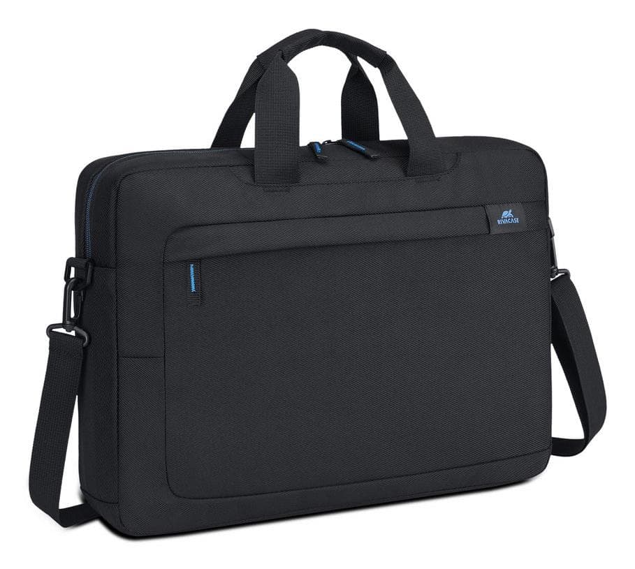 RIVACASE Boboli 15.6-16 Inch Laptop Briefcase Black