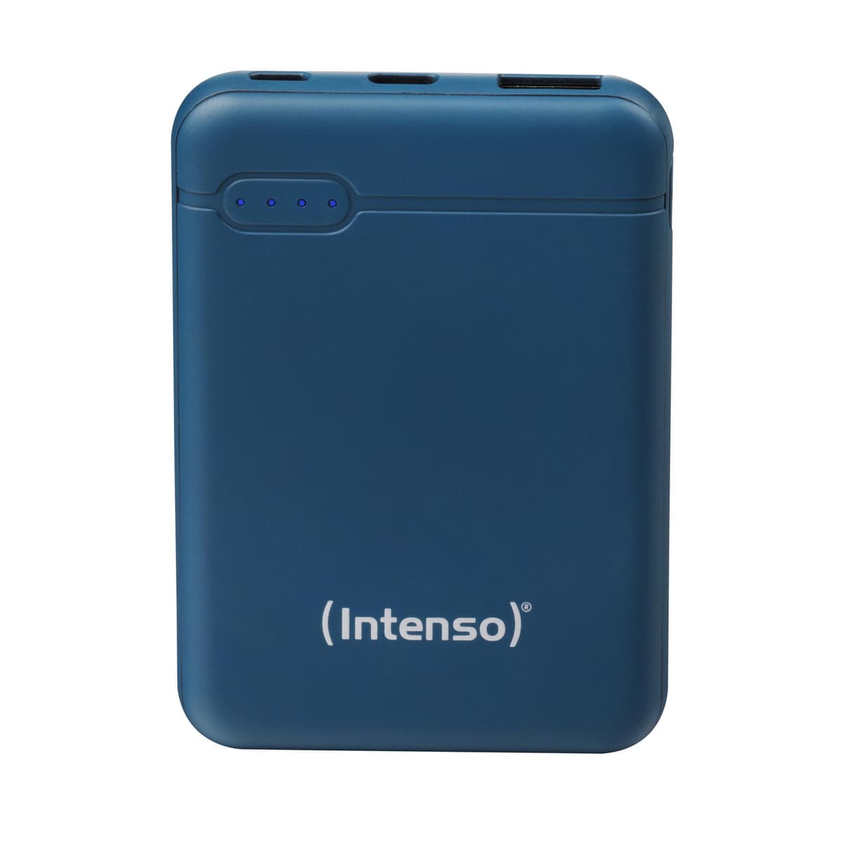 Intenso XS 5000 mAh välipatarei USB-C ja Micro-USB, petroolne