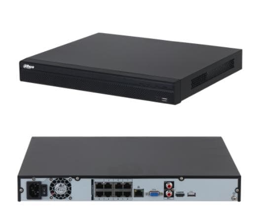Dahua NVR4208-8P-4KS3 8-Channel PoE Network Video Recorder