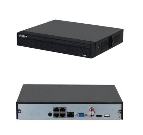 Dahua NVR2104HS-P-4KS3 4-Channel PoE Network Video Recorder