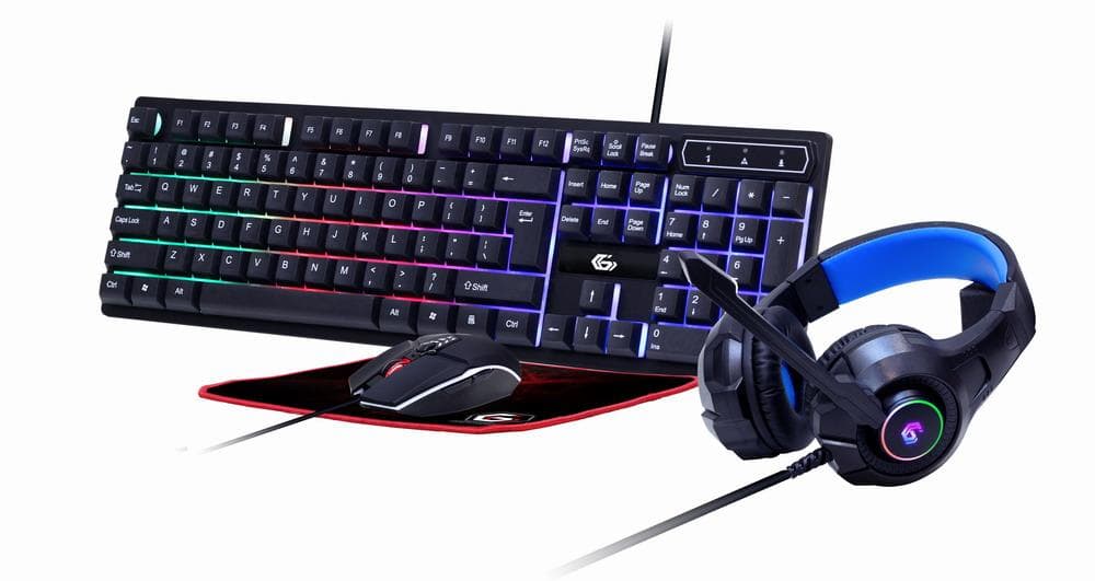 Gembird ENG/Ghost GGS-UMGL4-02 gaming klaviatuur USB