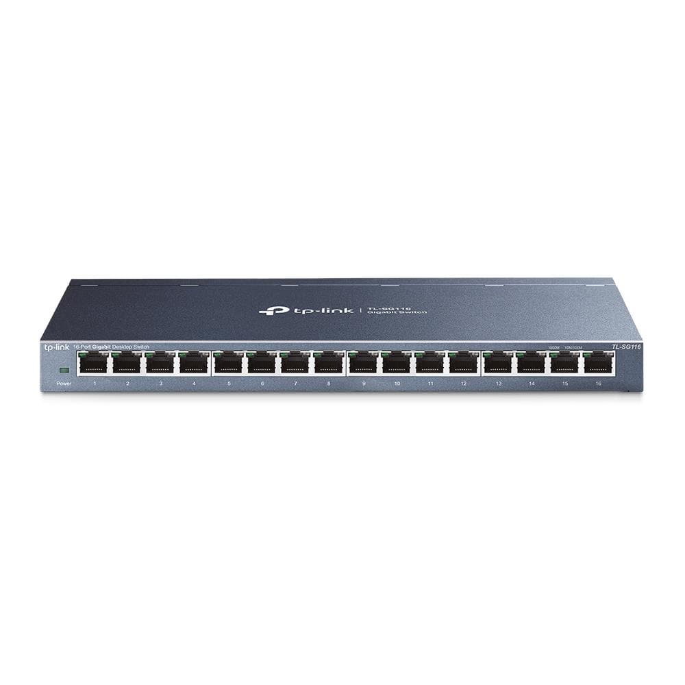 TP-Link TL-SG116 16-Port Gigabit Unmanaged Desktop Switch