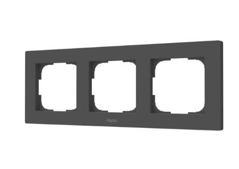 Aqara Smart Switch Frame H2 3-Gang – Gray