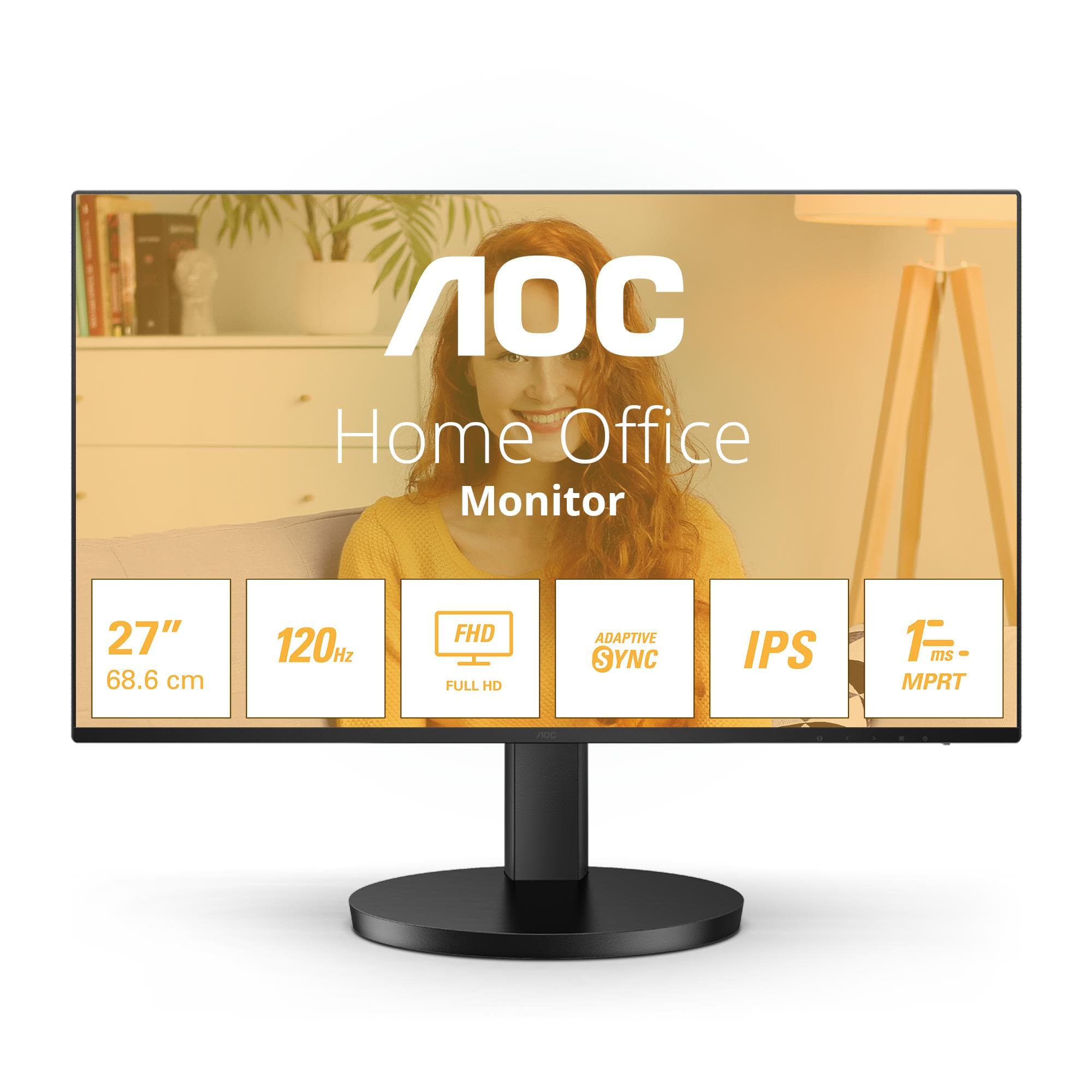 AOC 27B3HA2 27" IPS LCD monitor äriarvutile