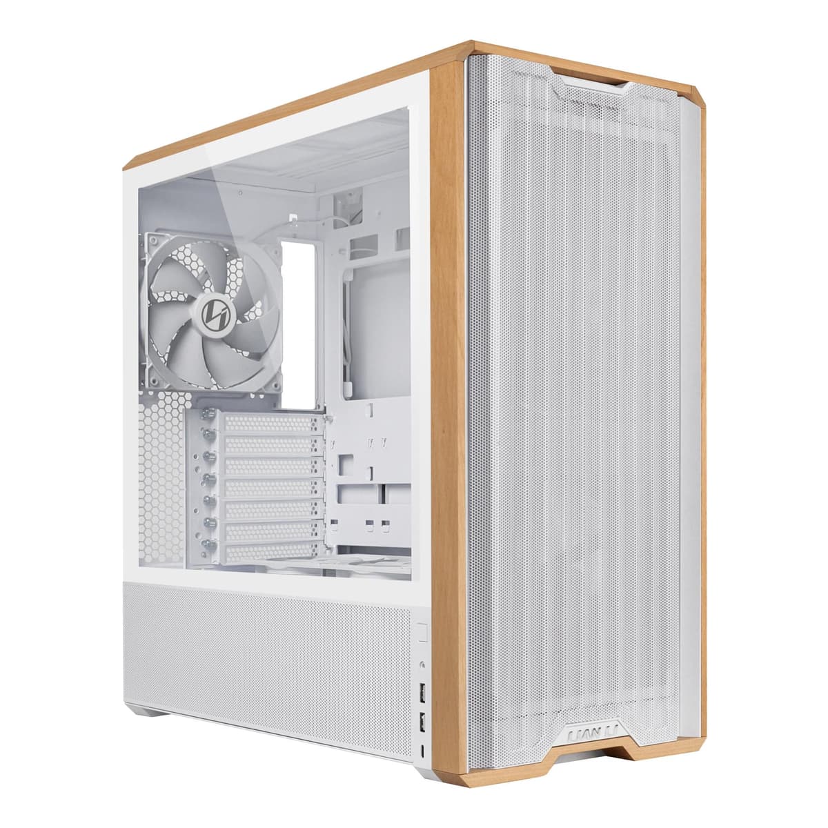 Lian Li Lancool 217 White Midi Tower PC Case