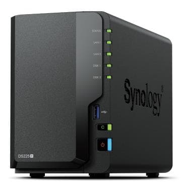 Synology DS225+ сетевое хранилище 2 отсека 2GB