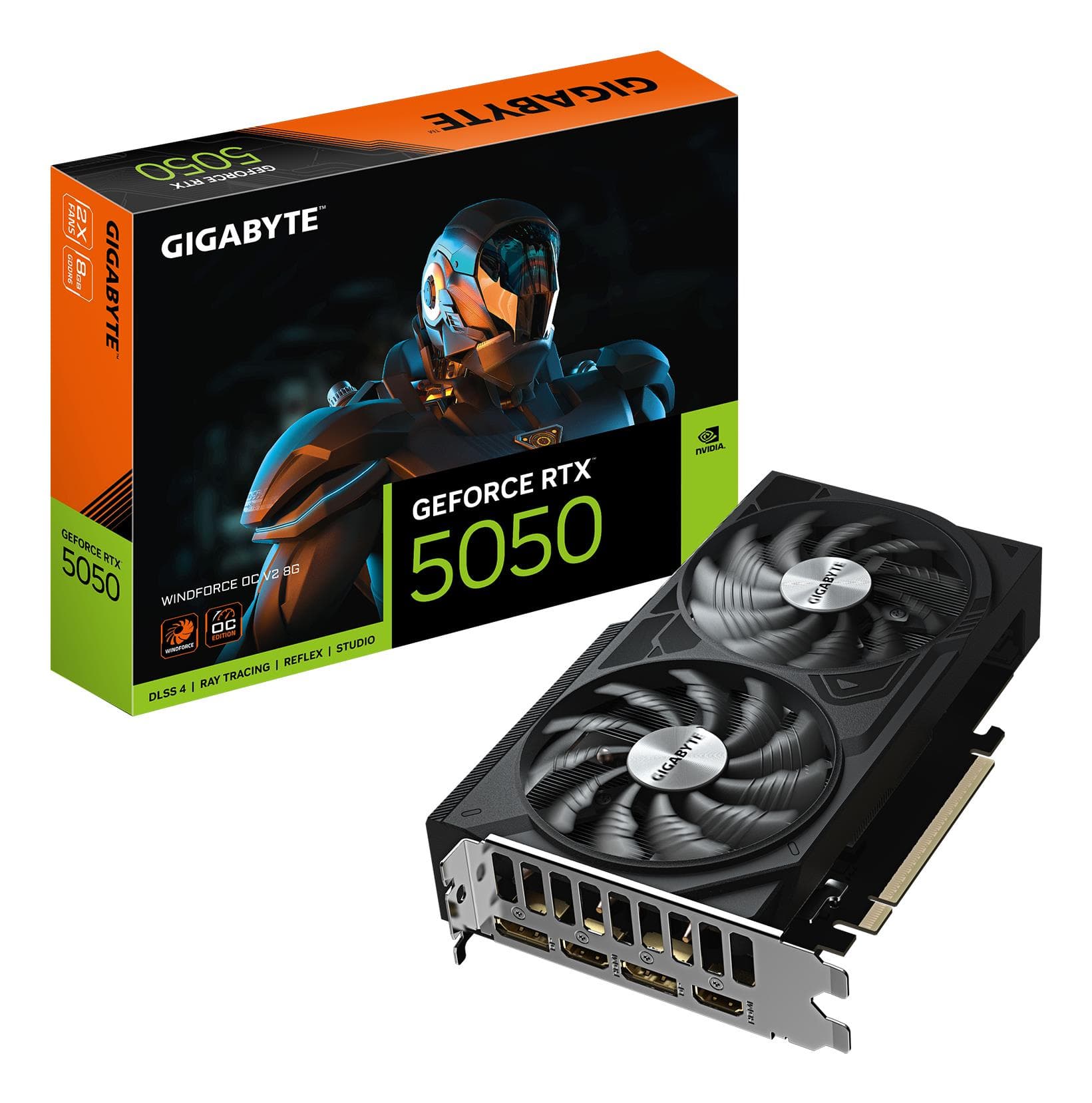 GIGABYTE GeForce RTX 5050 8GB GDDR6 graphics card