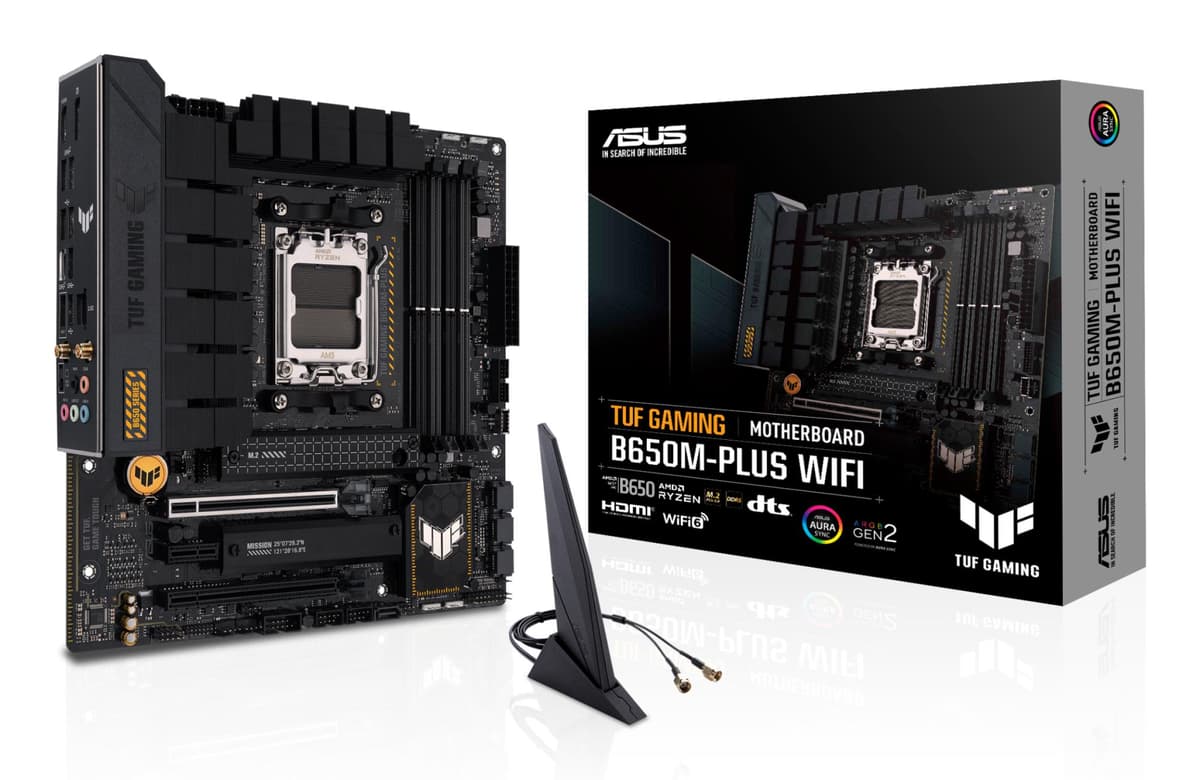 ASUS TUF GAMING B650M-PLUS WIFI AMD Ryzen Motherboard