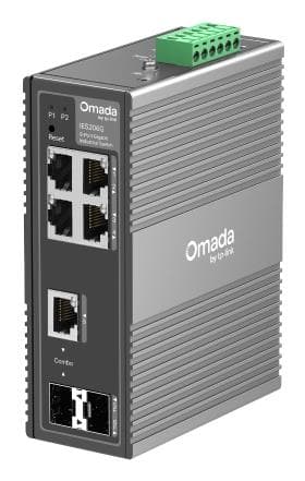 TP-Link IES206G Managed Gigabit Switch 4-Port RJ45 + SFP Industrial