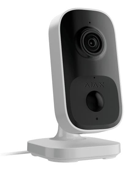 AJAX IndoorCam 4MP IR WiFi kuubik valge