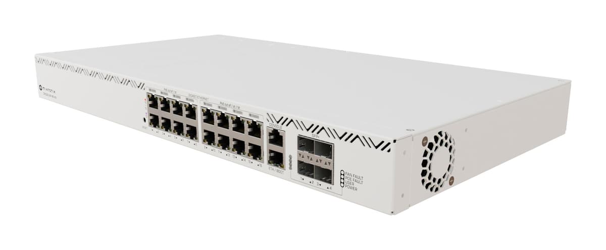 MikroTik CRS320-8P-8B-4S+RM 17-Port Gigabit PoE++ Rack Switch