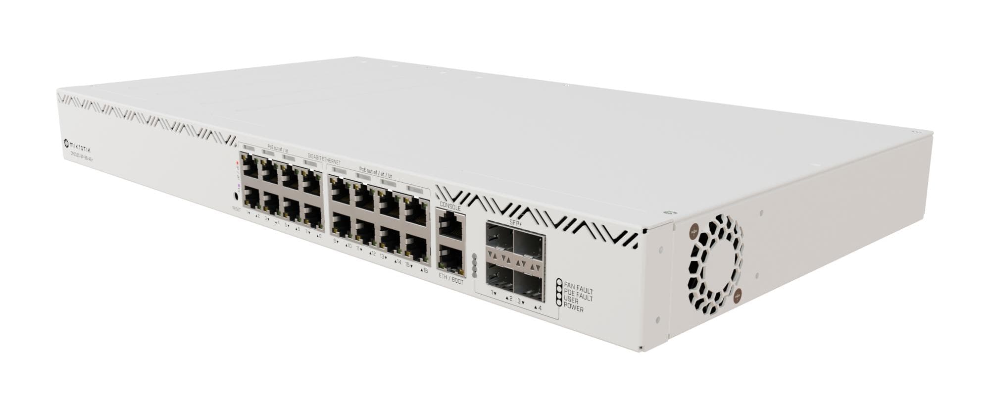 MikroTik CRS320-8P-8B-4S+RM 17-Port Gigabit PoE++ Rack Switch