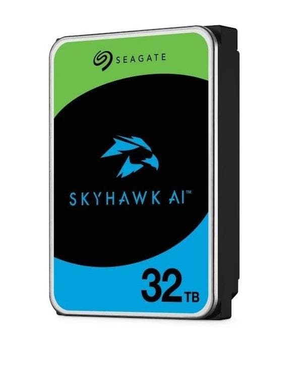 Seagate SkyHawk AI 32TB hard drive SATA