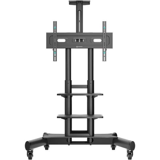 Мобильная напольная стойка для ТВ ONKRON TS1552-B (40–70", чёрная)