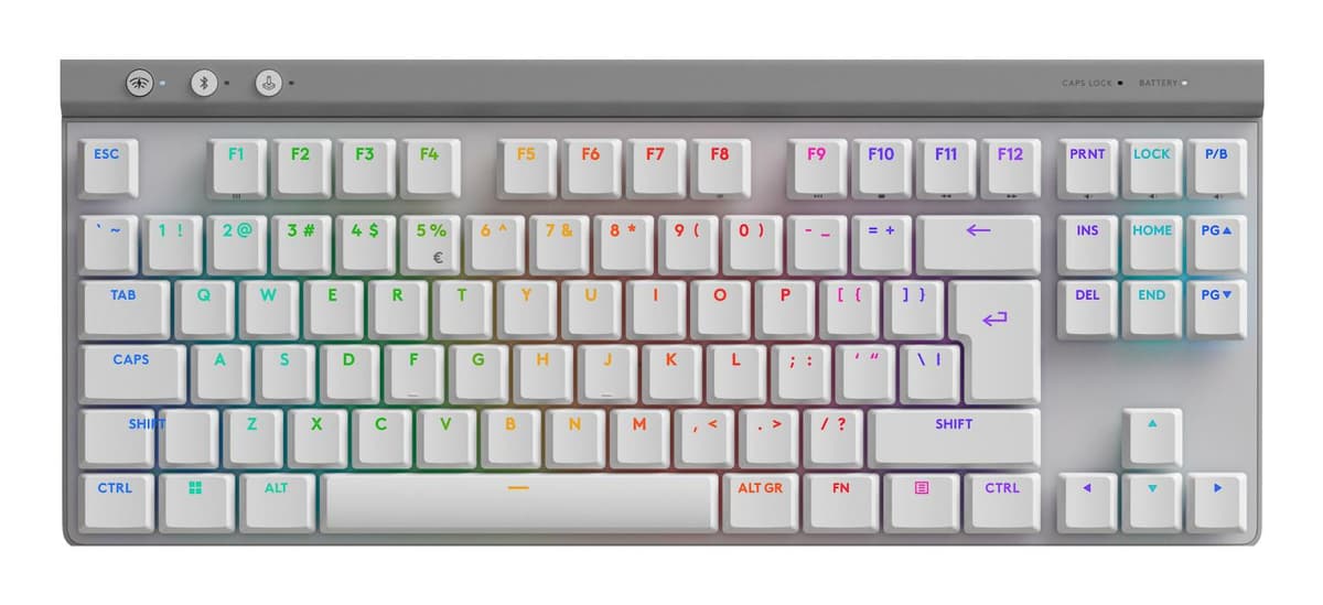Logitech G515 Lightspeed TKL juhtmeta gaming klaviatuur