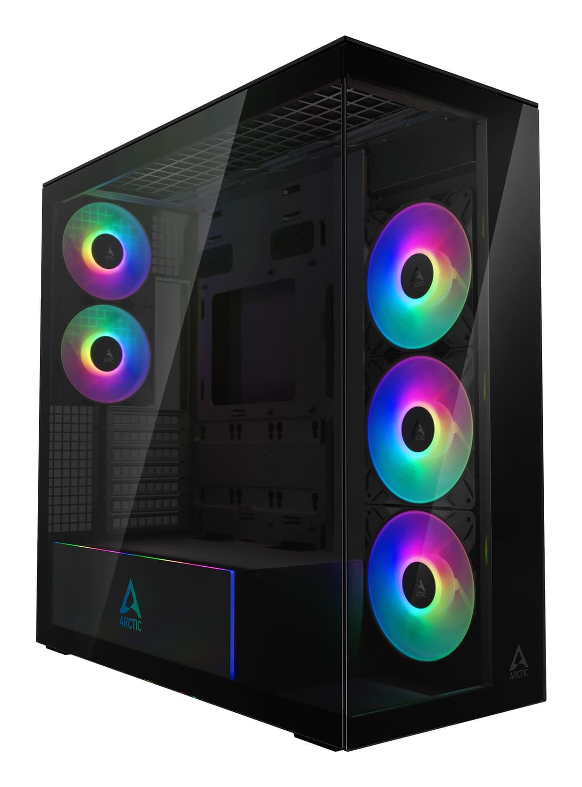 Arctic Xtender Mirror Black midi-torni arvutikorpus EATX