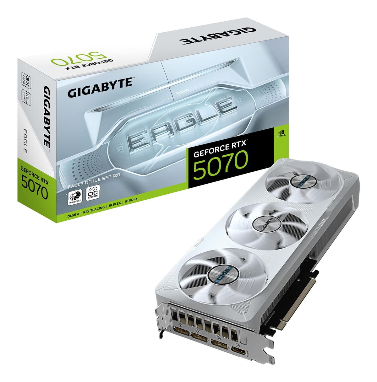 Gigabyte GeForce RTX 5070 Eagle OC ICE 12GB GDDR7 Graphics Card
