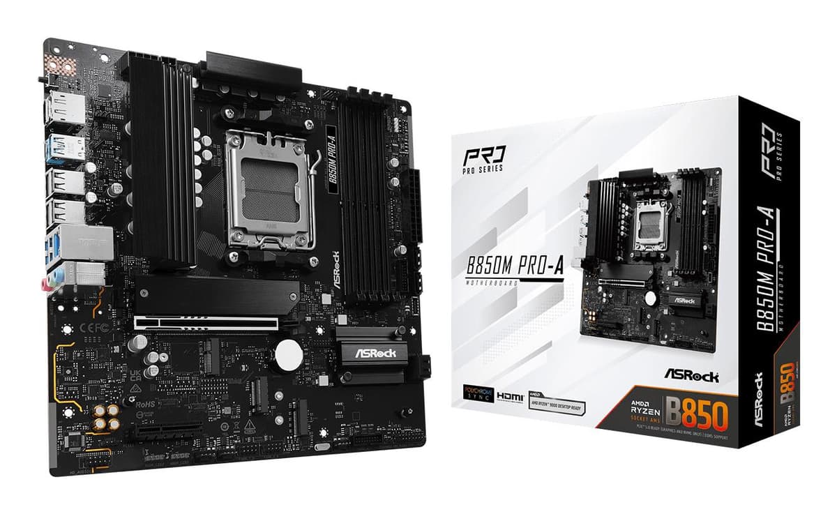 ASROCK B850M PRO-A Socket AM5 микроплата DDR5