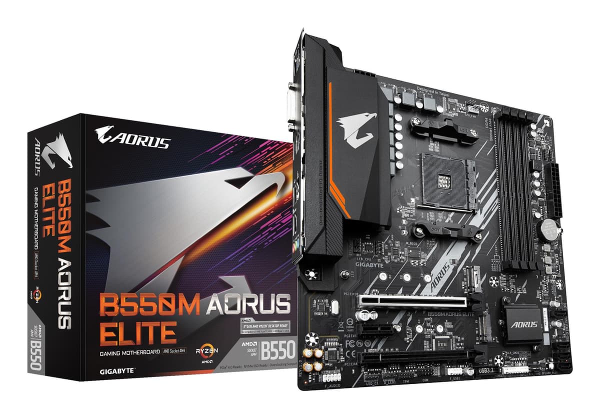 GIGABYTE B550M AORUS ELITE материнская плата AMD Socket AM4
