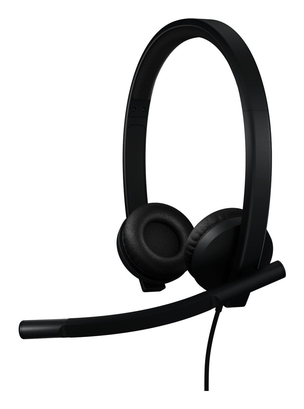 Logitech H570e USB wired headset black