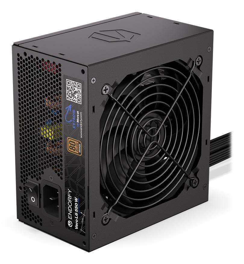 ENDORFY Vero L6 550W ATX 80 PLUS Bronze Desktop PC Power Supply