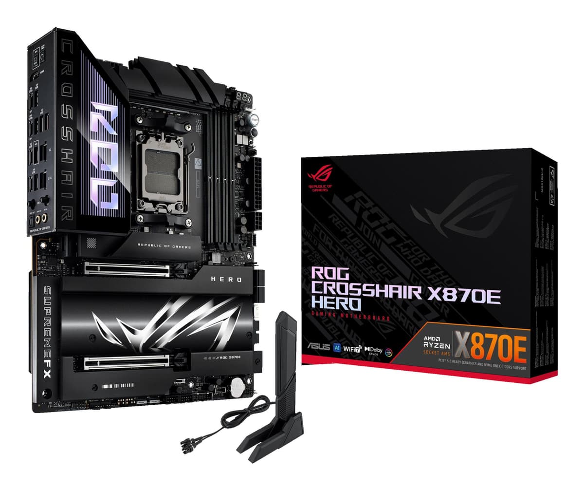 ASUS ROG Crosshair X870E Hero AM5 DDR5 ATX Gaming Motherboard