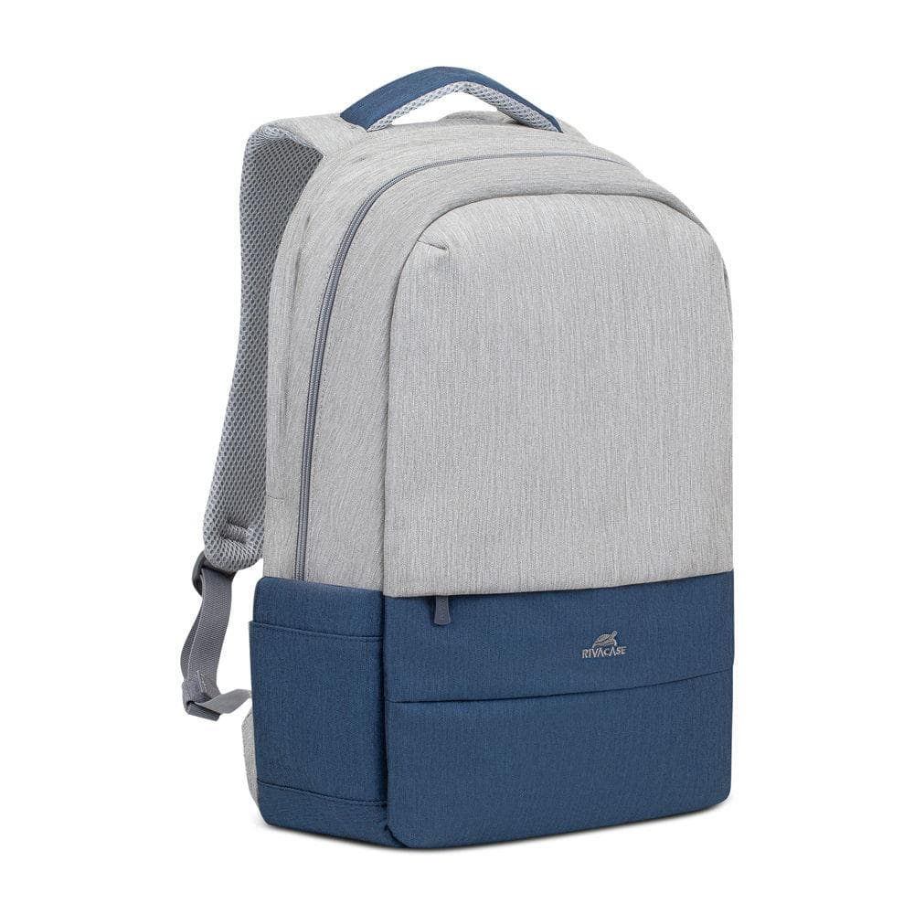 RIVACASE NB BACKPACK ANTI-THEFT 17.3" серый/синий рюкзак
