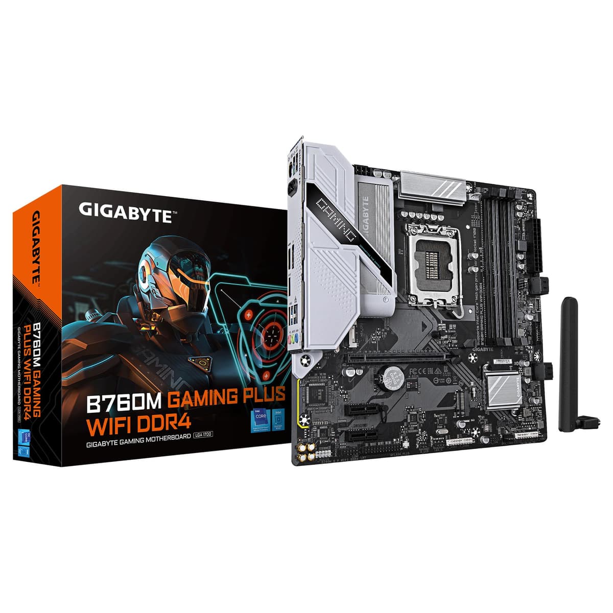 Gigabyte B760M Gaming Plus WiFi DDR4 emaplaat Intel LGA 1700