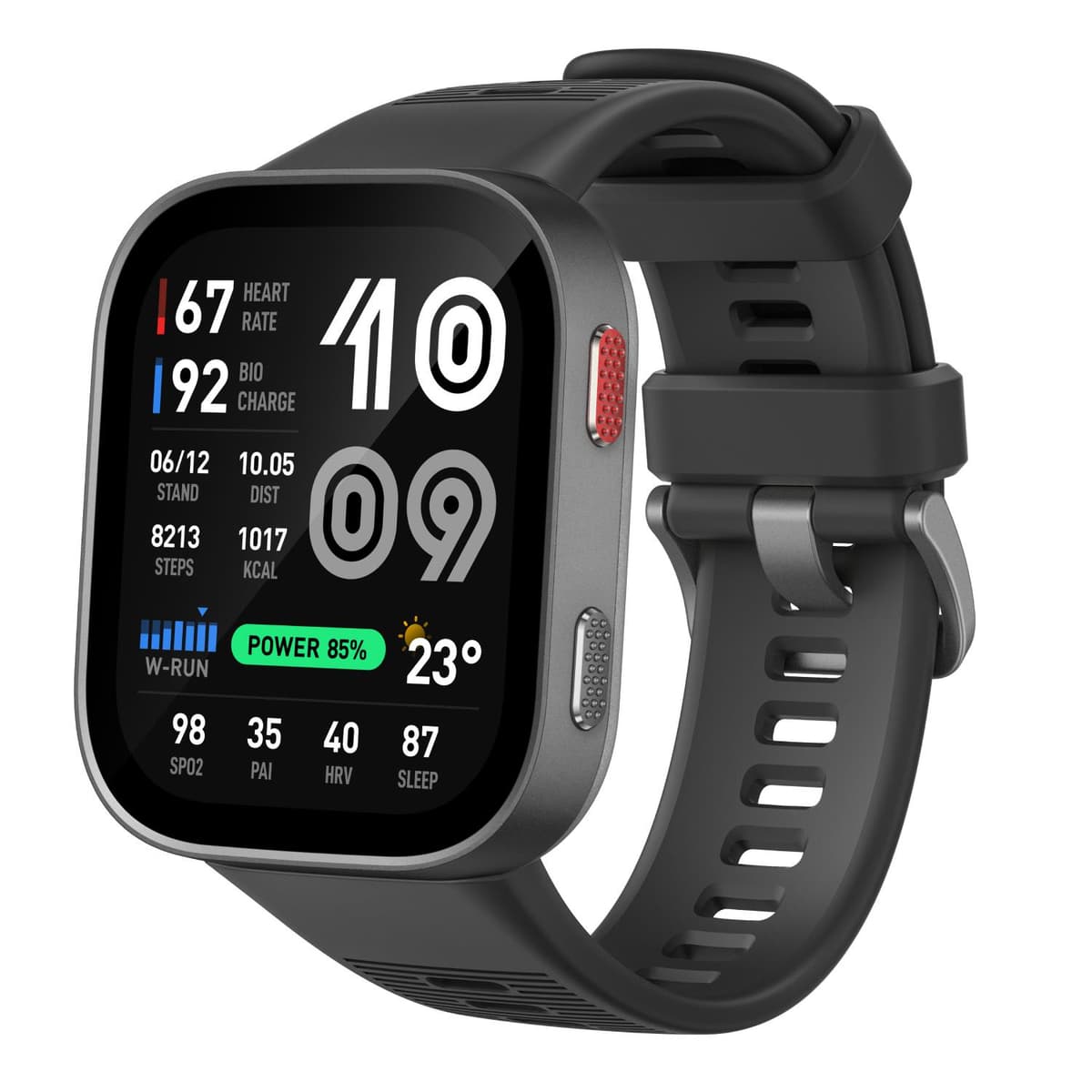 Amazfit Bip Max умные часы AMOLED серые