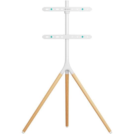 ONKRON TS1220-W Floor TV Stand for 32–65" TVs – White