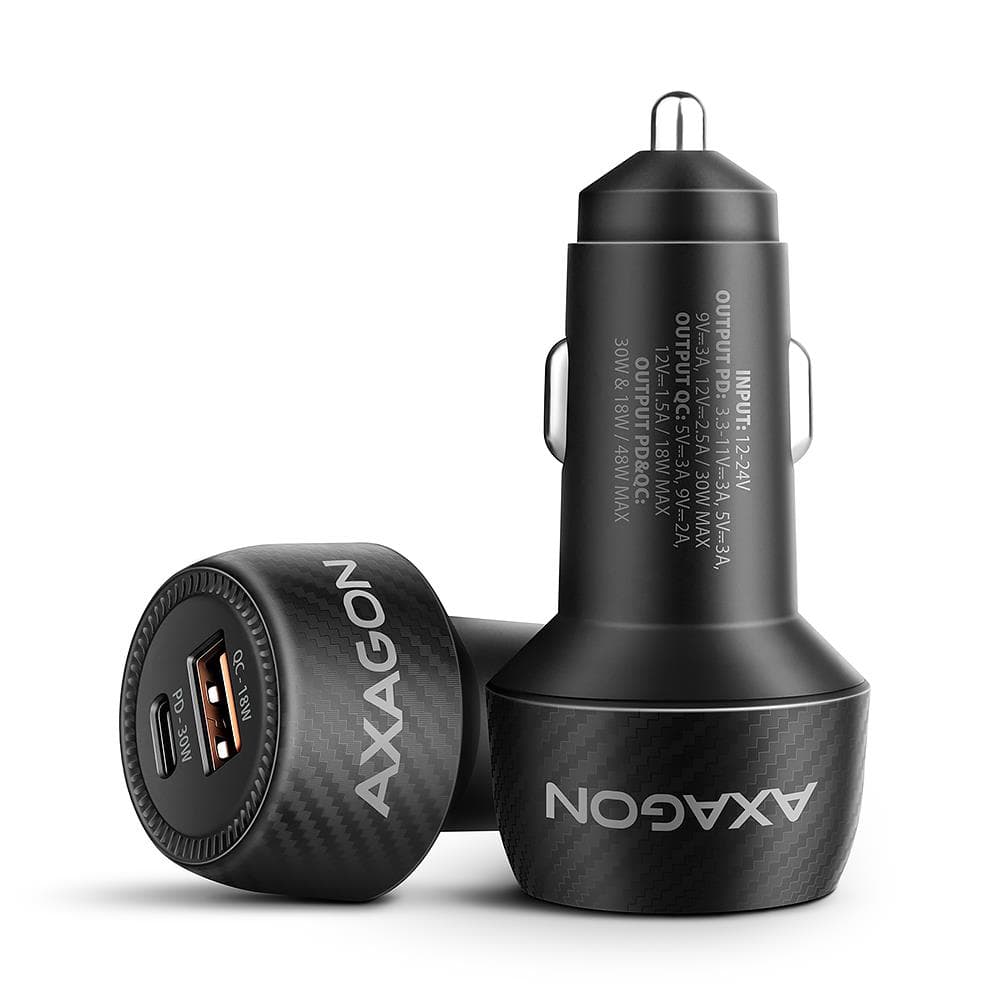 AXAGON PWC-PQ48 48W kaheportine autolaadija
