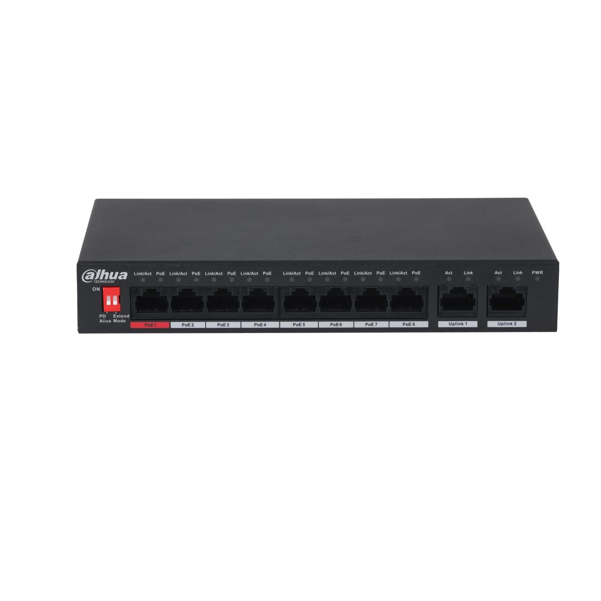 Dahua PFS3010-8ET-96-V2 8-pordiline PoE switch 96W
