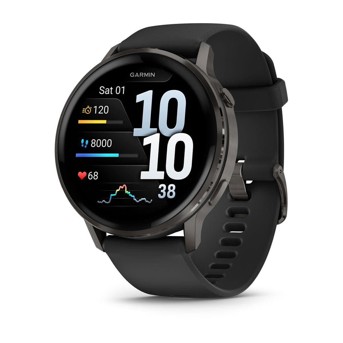 Garmin Venu 4 45mm nutikell (must)
