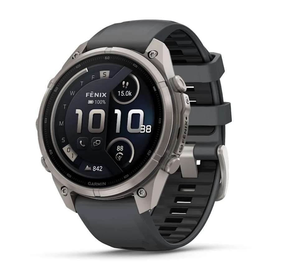 Garmin fenix 9 Pro 47 mm Titanium, Black/Graphite Band, 010-04336-21