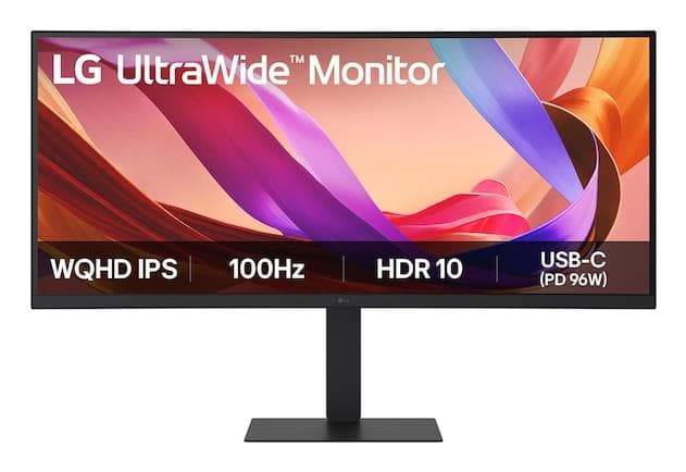 LG 34U650A-B 34" ultrawide monitor 3440x1440