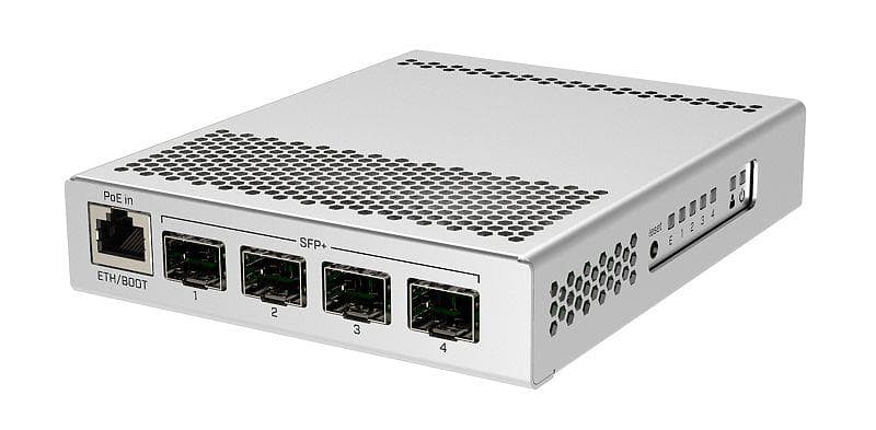 MikroTik CRS305-1G-4S+IN Managed Switch with 4x SFP+ Ports