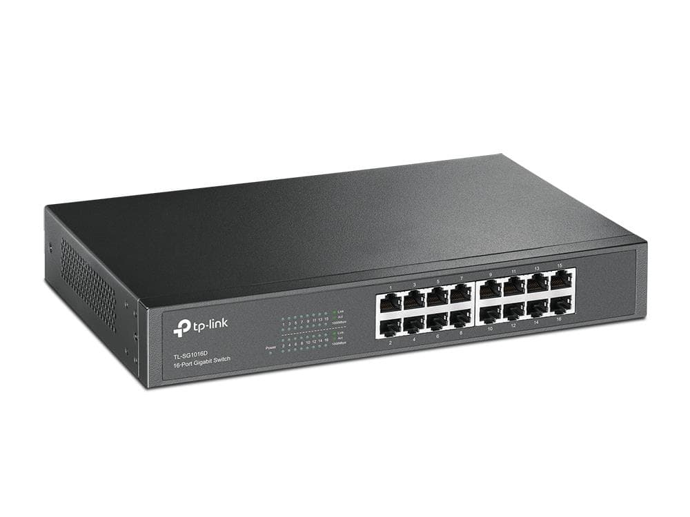 TP-Link TL-SG1016D 16-портовый гигабитный коммутатор неуправляемый