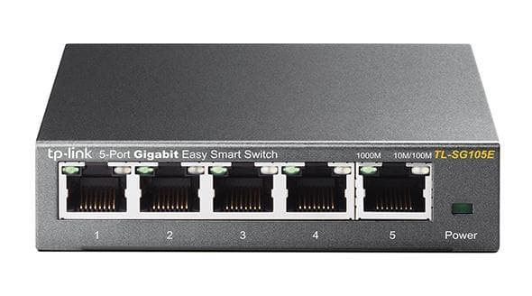 TP-Link TL-SG105E 5-Port Gigabit Managed Network Switch