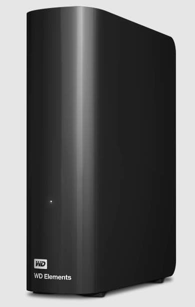 Western Digital Elements Desktop 20TB external hard drive USB 3.0